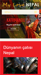 Mobile Screenshot of mylovenepal.com